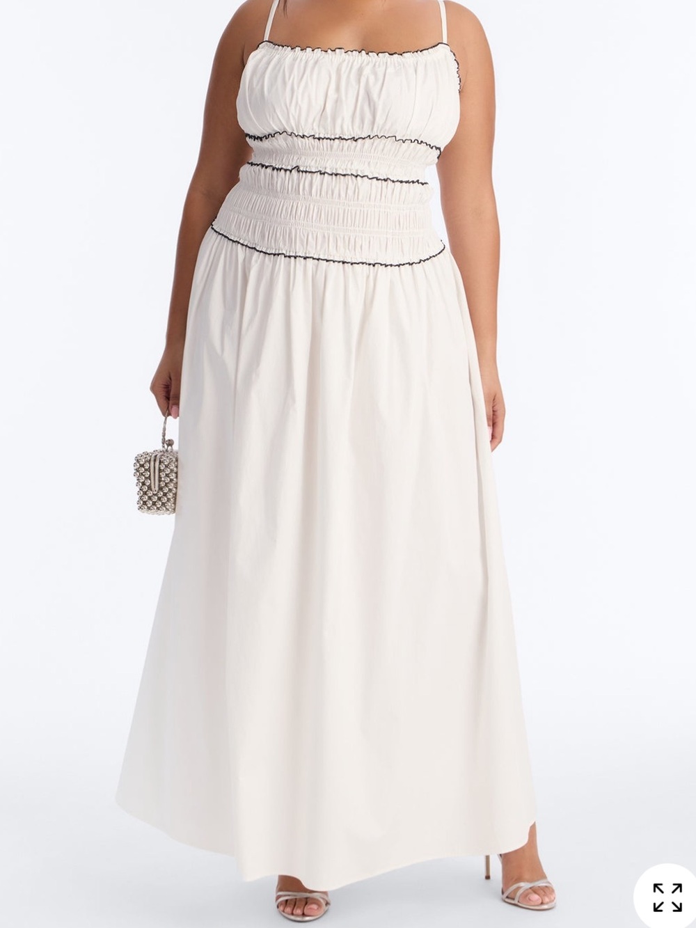 Fashion Nova Coastal Breeze Ruched Maxi Dress